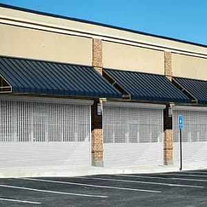 Рольворота из одностенного экструдированного профиля Doorhan RHE84M, RHE84GM